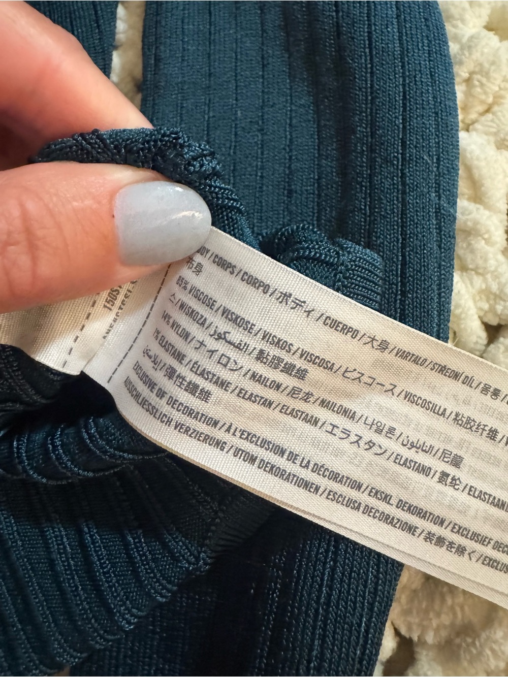 Abercrombie Emerald / Teal Bodysuit - Picture 10 of 10